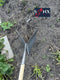 Synx Tools Aanaarder 20 cm Bodembewekers - Gesmeed - Vorentrekker - Tuinartikelen schoffels - Onkruidverwijderaar - Met Steel 160cm
