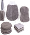 Synx Tools Autowas Schoonmaak set Microvezel Auto 9 delig - Auto schoonmaak - Autopoetsdoeken - Auto accessoires - Auto spullen - Auto's - Auto reiniging set Herbruikbaar - organizer - cleaner