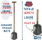 Synx Tools Bats 00 - Schoppen / Spades - Schep / Bodembewerkers - Tuingereedschap - Inclusief Steel 110cm