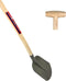 Synx Tools Bats 000 Lichtgrijs - Schoppen / Spades - Schep / Bodembewerkers - Tuingereedschap - Inclusief T-Steel 110cm