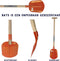 Synx Tools Bats Rood Holland - Schoppen / Spades - Schep / Bodembewerkers - zandschop - schop - Tuingereedschap - Inclusief Steel 100cm