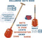 Synx Tools Bats Rood Holland - Schoppen / Spades - Schep / Bodembewerkers - zandschop - schop - Tuingereedschap - Inclusief Steel 100cm