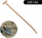 Synx Tools Batssteel 100cm Gebogen - schopsteel - Schoppensteel - Spadesteel - Schepsteel - Scheppen - Tuinartikelen