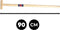 Synx Tools Batssteel 90cm Gebogen - schopsteel - Schoppensteel - Spadesteel - Schepsteel - Scheppen - Tuinartikelen
