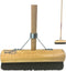 Synx Tools bezem Binnenbezem Zaalveger 30 cm - Paardenhaar / Kamerveger - Zachte bezem 30 cm - Bezemsteel - Veger schoonmaken - Bezems Binnen - Besem zacht met Steel 150 cm