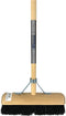 Synx Tools bezem Binnenbezem Zaalveger 30 cm - Paardenhaar / Kamerveger - Zachte bezem 30 cm - Bezemsteel - Veger schoonmaken - Bezems Binnen - Besem zacht met Steel 150 cm