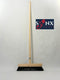 Synx Tools bezem Binnenbezem Zaalveger 30 cm - Paardenhaar / Kamerveger - Zachte bezem 30 cm - Bezemsteel - Veger schoonmaken - Bezems Binnen - Besem zacht met Steel 150 cm
