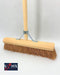 Synx Tools bezem Coco BinnenBezem 40 cm - Zachte bezems - Bezems - Bezem - Zaalveger - kokos - Bezemsteel - Besem Veger - met houten steel 150cm