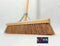 Synx Tools bezem Coco BinnenBezem 40 cm - Zachte bezems - Bezems - Bezem - Zaalveger - kokos - Bezemsteel - Besem Veger - met houten steel 150cm
