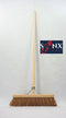 Synx Tools bezem Coco BinnenBezem 40 cm - Zachte bezems - Bezems - Bezem - Zaalveger - kokos - Bezemsteel - Besem Veger - met houten steel 150cm