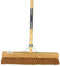 Synx Tools bezem Coco BinnenBezem 50 cm - Bezem - Bezems - Zaalveger - kokos - Zachte Bezem - Veger - Cocos haren - met Houten steel 150cm