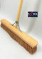 Synx Tools bezem Coco BinnenBezem 50 cm - Bezem - Bezems - Zaalveger - kokos - Zachte Bezem - Veger - Cocos haren - met Houten steel 150cm