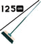 Synx Tools Bezem Groen - Straatbezem / Buitenbezems - Bezems met Steel 117 cm - Buiten bezem - Veger - Schoonmaken - Besem