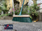 Synx Tools Bezem Groen - Straatbezem / Buitenbezems - Bezems met Steel 117 cm - Buiten bezem - Veger - Schoonmaken - Besem