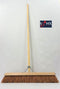 Synx Tools bezem kokos BinnenBezem Cocos 60 cm - Bezem - Bezems - Zaalveger - Zachte Bezem - Veger - Cocosharen - met Houten steel 150cm