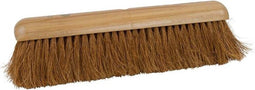 Synx Tools bezem Los 30 cm Zaalveger - Zonder Steel - Cocosharen - Zachte Binnen Bezems