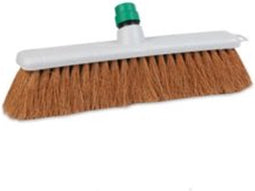 Synx Tools Bezem Los 40cm Zaalveger Cocos Kunststof - Bezems / Kamerveger- Zachte bezem Kunststof - Veger schoonmaken - Bezems Binnen - Zonder Steel