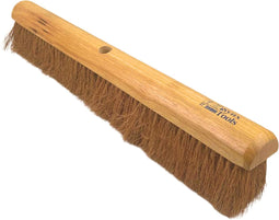 Synx Tools Bezem los 60 cm Zaalveger - Cocosharen - Zachte haren - Zonder Steel - Binnenbezem