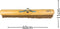 Synx Tools Bezem los 60 cm Zaalveger - Cocosharen - Zachte haren - Binnenbezem - met steelhouder - zonder steel
