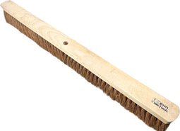 Synx Tools Bezem los Zaalveger Cocos Bezem 90cm - Zonder Steel - Zachte Bezem Binnen
