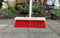 Synx Tools bezem Nylon Straatbezem 40cm - Bezems - Straatbezem Kunststof haren - Bezem met Steel 150 cm - Schrobborstels - Buitenbezem - veger