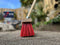 Synx Tools bezem Nylon Straatbezem 40cm - Bezems - Straatbezem Kunststof haren - Bezem met Steel 150 cm - Schrobborstels - Buitenbezem - veger
