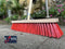 Synx Tools bezem Nylon Straatbezem 60cm- Buiten Bezems - Straatbezem Kunststof haren -Bezem met steel 150 cm - Schrobborstels - Buitenbezem