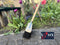 Synx Tools bezem Stadsbezem Straatbezem 30CM - Colombo Bezem - Natuurvezel haren - Straatbezem haren - Bezems Buiten - Schrobborstels - Buitenbezem - schoonmaakartikelen - Incl. Steel 150cm