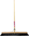 Synx Tools bezem Zachte Binnenbezem Zaalveger 50cm Paardenhaar - binnen bezem - Kamerveger - Zachte bezem 50 cm - Bezemsteel - Besem Veger schoonmaken - Bezems Binnen - Bezem zacht met Steel 150 cm