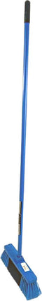 Synx Tools Binnenbezem Blauw - Zachte Bezems - Kamerveger - Besem Veger / Zachte Bezem met Steel 130cm - Binnen Bezem - Besem Veger - Schoonmaken