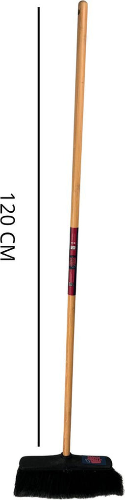 Synx Tools Binnenbezem ECO met bamboe steel 120 cm