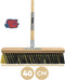 Synx Tools Binnenbezem X Bezem 40cm La Crema - Zachte Bezems - Kamerveger - Veger / Zachte Besem - Incl. Steel 150cm - Binnen Bezem