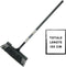 Synx Tools Binnenbezem Zwart - Zachte Bezems - Bezem - Bezems - Kamerveger - Veger / Zachte Besem - Incl. Steel 130cm - Bezem met steel