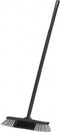 Synx Tools Binnenbezem Zwart - Zachte Bezems - Bezem - Bezems - Kamerveger - Veger / Zachte Besem - Incl. Steel 130cm - Bezem met steel