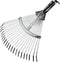 Synx Tools Bladhark Verstelbaar Zonder steel - Bodembewerkers - Harken - Tuinbenodigdheden - Hak / Harken - Zonder Steel