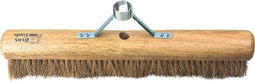 Synx Tools Coco Bezem los 50 cm Zaalveger met steelhouder - Cocosharen - Zachte haren - Binnenbezem