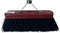 Synx Tools Colombobezem rood 30cm met steelhouder- bezems - Stadsbezem- Kunstvezel haren - Straatbezem haren - Bezems Buiten - Schrobborstels - Buitenbezem - schoonmaakartikelen - Zonder Steel