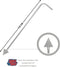 Synx Tools Compostwoeler - compostpook - compostbak - compost verluchter metaal - compostvat -