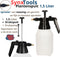 Synx Tools Drukspuit 1.5 L Hogedruk plantensproeier - Drukspuit - 1.5 liter - Verstuiver - plantenspuit / bewatering - onkruidspuit - Regelbare Sproeikop