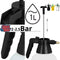 Synx Tools Drukspuit 1.5 L Hogedruk plantensproeier - Drukspuit - 1.5 liter - Verstuiver - plantenspuit / bewatering - onkruidspuit - Regelbare Sproeikop