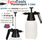 Synx Tools Drukspuit 1 L Hogedruk Plantensproeier - Drukspuit - 1 liter - Verstuiver - plantenspuit / bewatering - Regelbare Sproeikop