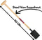 Synx Tools Dulspade Essenhout steel - Spade - Schoppen/Spaden - Tuinschop - Schop - bodembewerkers - Steel 85cm