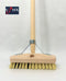 Synx Tools Fiber Schrobbezem met Steel 150 cm - Luiwagen met steel - borstel met steel - 22cm - Schrobborstel - Schrobber - Vloerschrobber - Schoonmaakbezem - douche