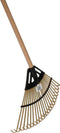Synx Tools Gazonhark Bamboe hark - Bladhark - Bodembewerkers - Harken - Gazon 460x330 mm - Incl. Steel 120 cm