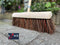 Synx Tools Gemeente bezem 45 cm - Korte Steel 130 cm - Buitenbezem - Straatbezem - Stadsbezem - Gemeentebezem - Harde natuurvezels - Bezems - Veger met Steel 130 cm