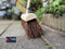 Synx Tools Gemeente bezem 45 cm - Straatbezem / Stadsbezem - Steel 160 cm - Harde natuurvezels - Bezemsteel - Bezems - Schrobborstels - Veger - Buitenbezem -Tuinbezem