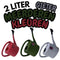 Synx Tools Gieter 2L Kunststof bordeaux rood - Gieters - gieter - gieters voor binnen - gieter binnen - gieters voor buiten
