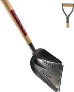 Synx Tools Graanschop met steel 85cm - Schoppen - sneeuwschep - graanschep - spades - Met Houten steel