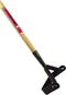 Synx Tools Grind/onkruidschoffel - onkruidborstel - onkruidsteker - onkruidverdelger - onkruidbestrijding - Met schoffel steel 160 cm