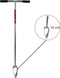 Synx Tools Grondboor 10cm verzinkt - Grondboren - Professioneel, Ideaal voor graafwerkzaamheden, Tuin boor, plantenboor, Palenboor - Lengte 120cm